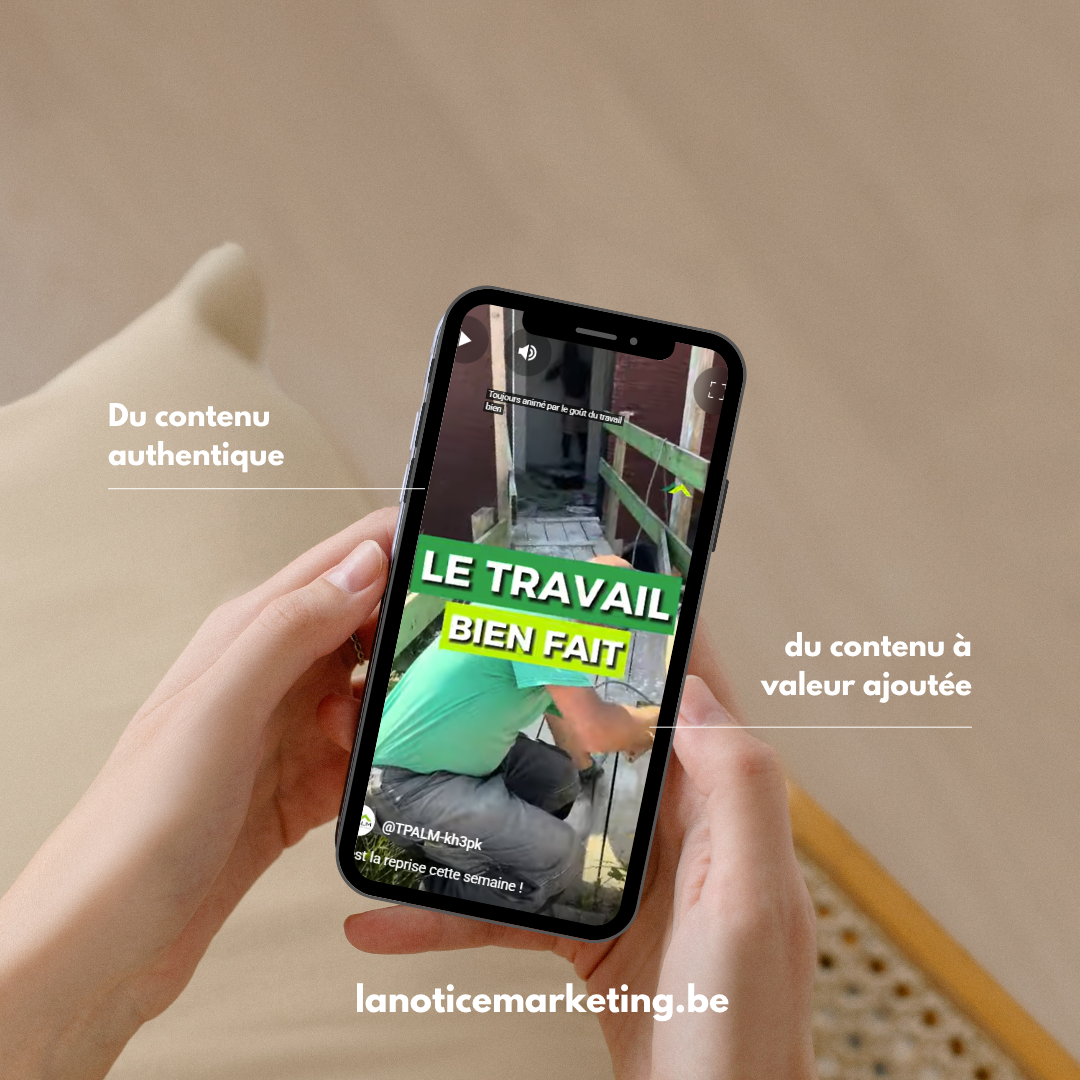 Contenu authentique avec valeur
